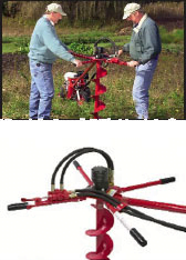 Little Beaver Earth Drill Two Man Auger Handle