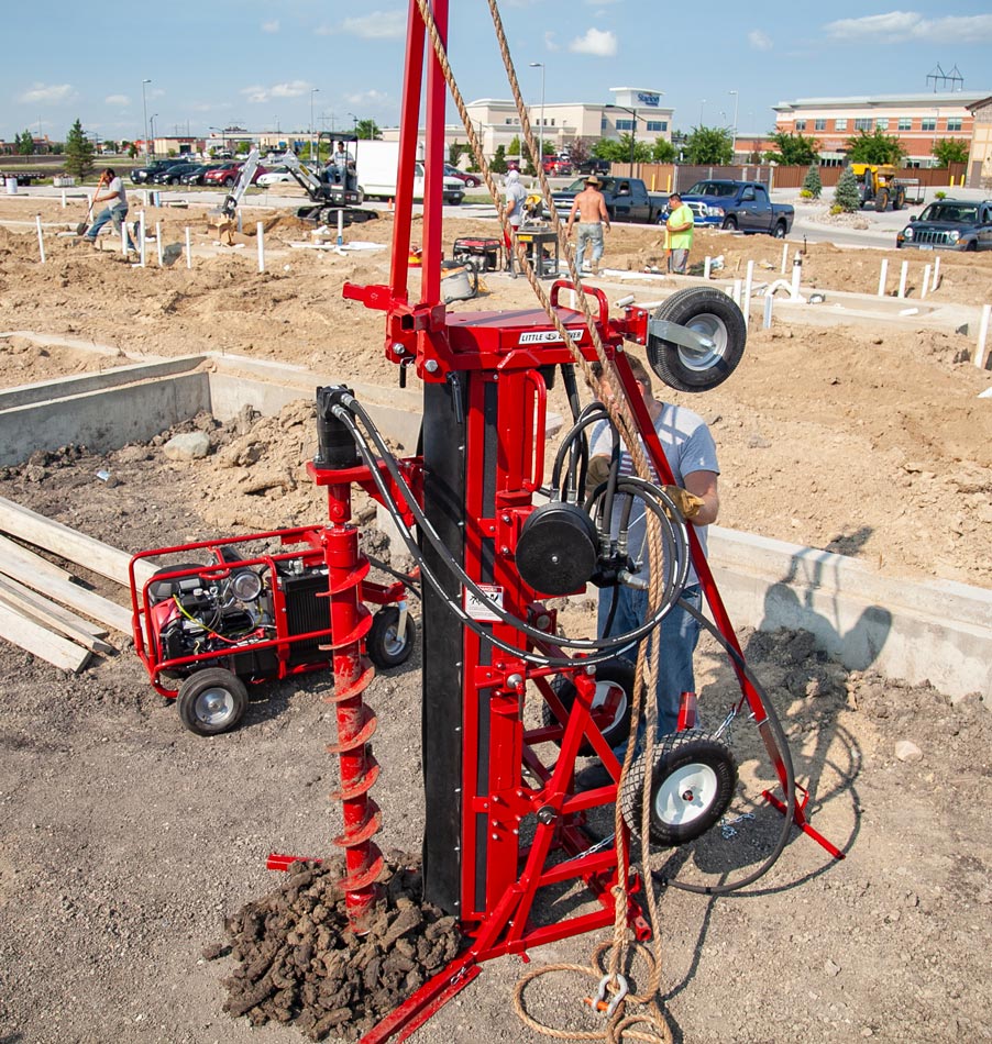 soil boring rig